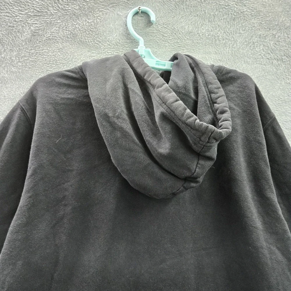 The North Face Men Hoodie XXL Black Fleece Gorpcore‎ Logo Long Sleeve